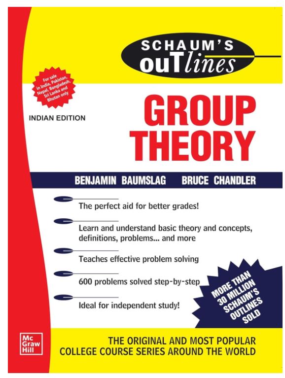 SCHAUM'S OUTLINE OF GROUP THEORY